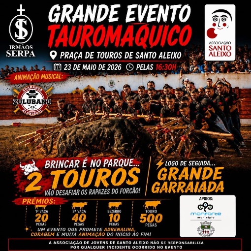 Event cover Forcão 2026 - Santo Aleixo Jovem