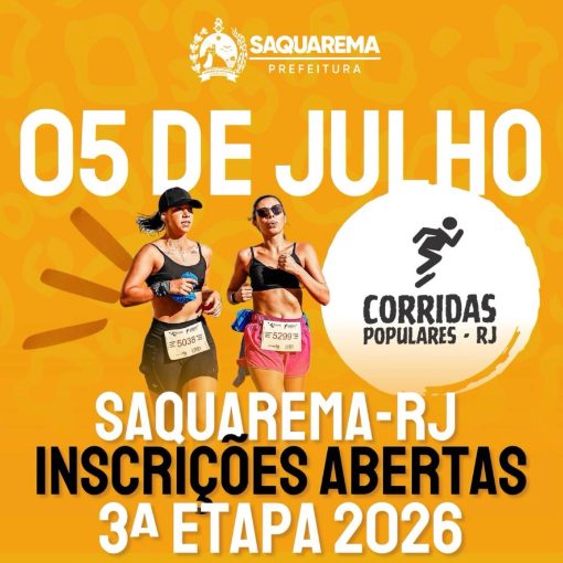 Portada del evento Corridas Populares - Saquarema