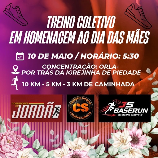 Copertura dell'evento Treinão Coletivo - Homenagem Dia das Mães 