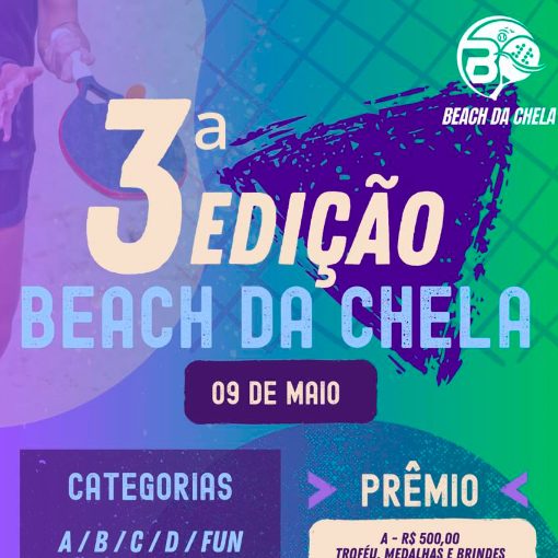 Couverture de l'�v�nement 3� Edi��o Beach da Chela