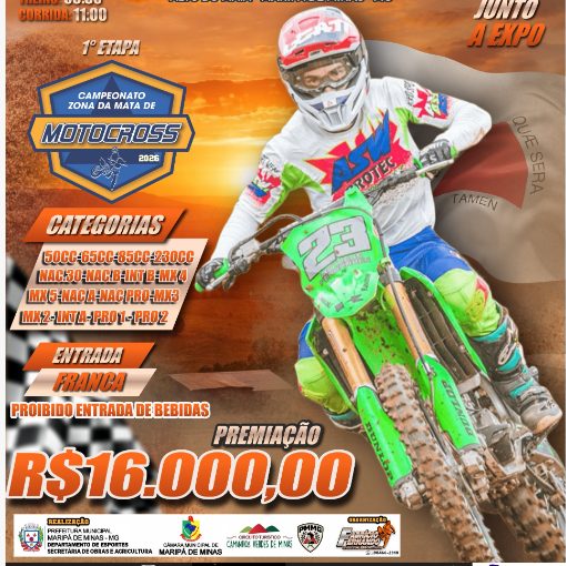 Event cover Abertura Copa Zona da Mata de Motocross