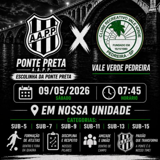 Event cover PONTE PRETA - JAGUARI�NA X VALE VERDE - PEDREIRA