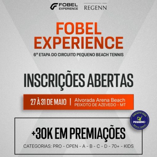 Copertura dell'evento FOBEL EXPERIENCE - Ed. REGENN - ARENA ALVORADA - PEIXOTO