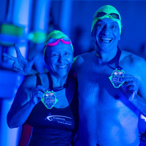 Capa do evento Neon Swim Challenge Oxy Life - Edi��o Especial 3 anos