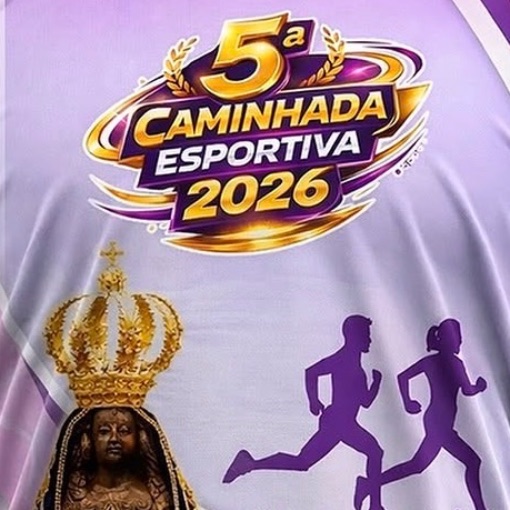Capa do evento 5� Caminhada Esportiva - Par�quia Nossa Senhora Aparecida