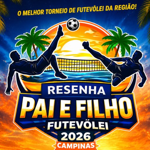 Event cover RESENHA PAI E FILHO - FUTEVOLEI SOUSAS