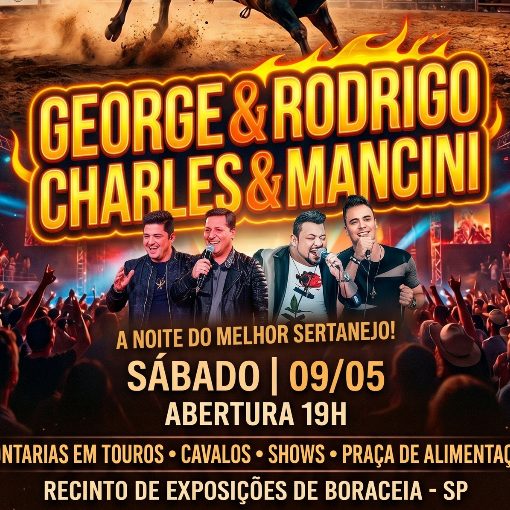 Event cover George Henrique e Rodrigo e Charles e Mancini  | 35� Rodeio Show Boraceia 