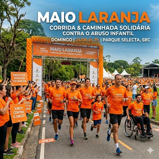 Event cover CORRIDA MAIO LARANJA