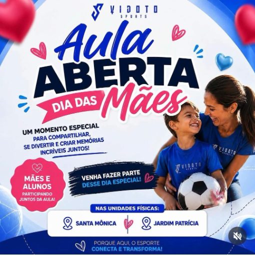 Event cover VIDOTO SPORTS - ESPECIAL DIA DAS M�ES (UNID. SANTA M�NICA)