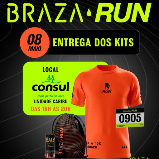 Copertura dell'evento Fotos Entrega dos Kits - Braza Run