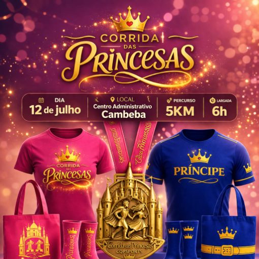Portada del evento CORRIDA DAS PRINCESAS