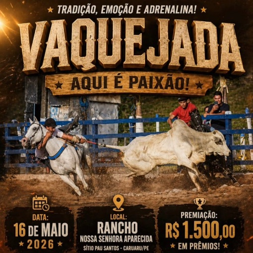 Event cover Bolão de Vaquejada