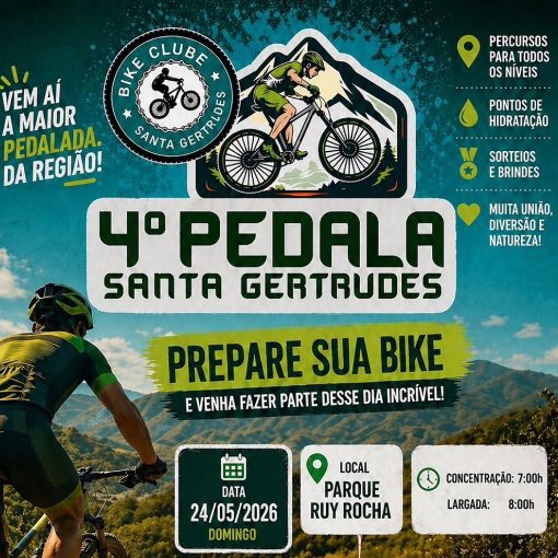 Event cover 4� Pedala Santa Gertrudes