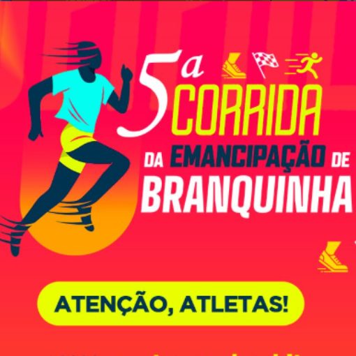 Capa do evento 5� CORRIDA DA EMANCIPA��O DE BRANQUINHA 