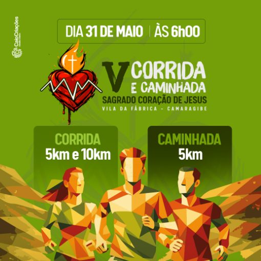 Event cover V CORRIDA E CAMINHADA SAGRADO CORA��O DE JESUS