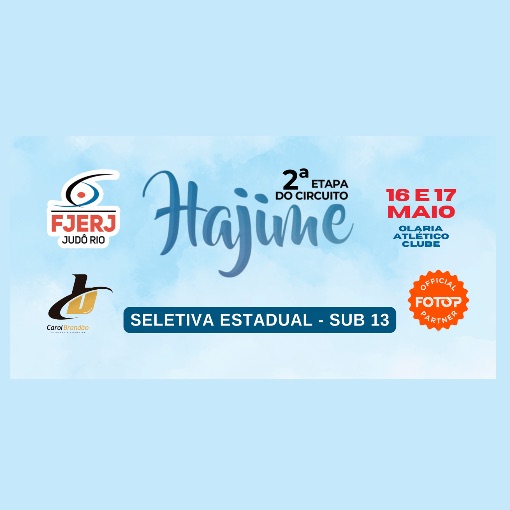 Event cover 2� etapa do Circuito Hajime!