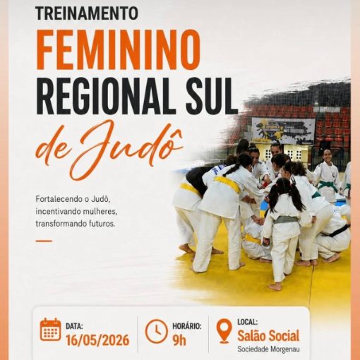 Event cover Treinamento Feminino de Jud� - Regional Sul