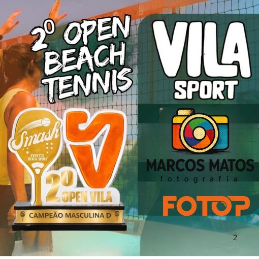 Capa do evento 2� OPEN BEACH TENNIS VILA SPORT
