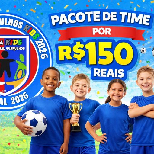 Copertura dell'evento FUTSAL - COPA GUARULHOS KIDS S�BADO DIA 09/05 ARENA 4G