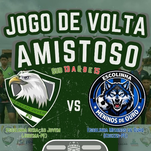 Event cover JOGO DE VOLTA AMISTOSO - JUREMA