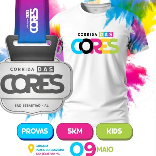 Couverture de l'�v�nement 1 CORRIDA DAS CORES S�O SEBASTI�O - AL