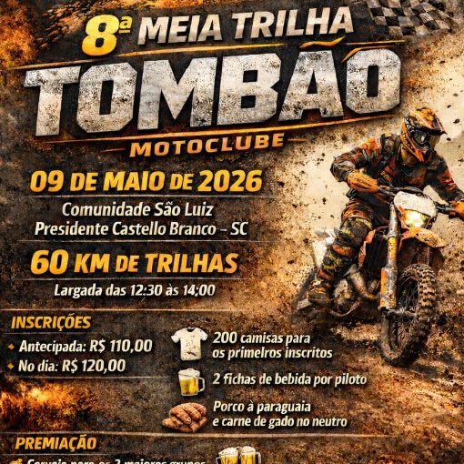 Portada del evento 8� MEIA TRILHA TOMB�O