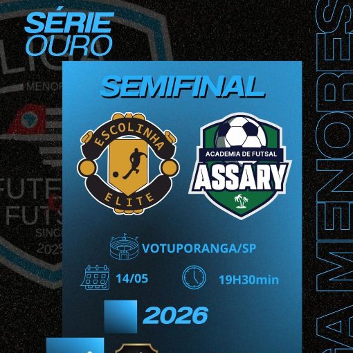 Event cover LMF Semifinais S�rie Ouro - Elite vs Assary - Sub 11 e 13 - Votuporanga-SP 