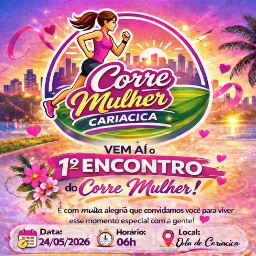 Capa do evento 1� ENCONTRO DO CORRE MULHER