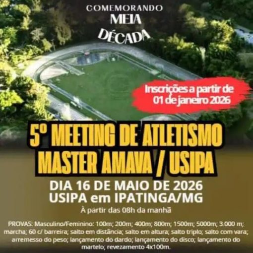Event cover 5� Meeting de Atletismo Master Amava - Usipa