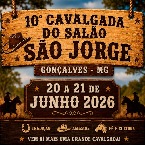 Capa do evento 10� Cavalgada do Sal�o S�o Jorge