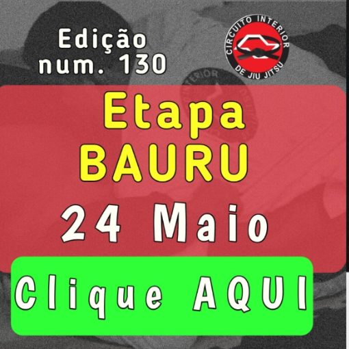 Event cover Circuito interior de Jiu Jitsu - Etapa Bauru