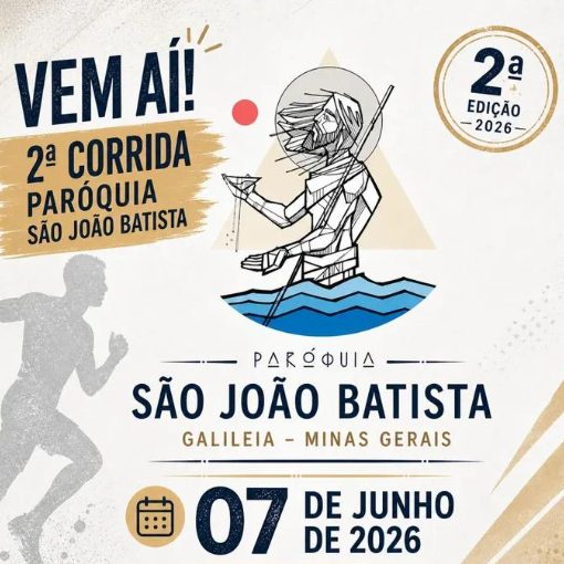 Event cover 2ª corrida paróquia São João Batista 