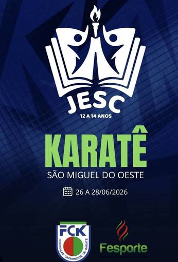 Event cover FCK - 42º JESC - JOGOS ESCOLARES DE SANTA CATARINA - 12 A 14 ANOS