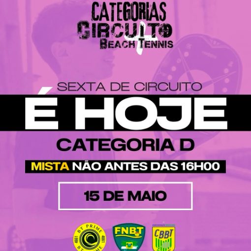 Capa do evento Circuito Mais BT Categorias - D (2� Etapa)