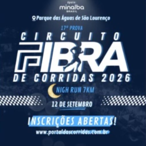 Capa do evento Circuito Fibra de Corrida Night Run - 2026