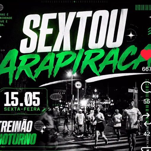 Event cover TREINO SEXTOU ARAPIRACA