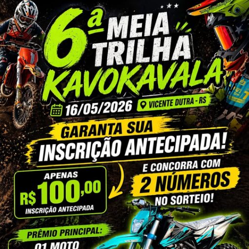 Event cover 6 � MEIA TRILHA KAVOKAVALA NEUTRO 