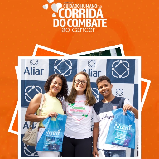 Copertura dell'evento Entrega Kits - Cuidado Humano na corrida do combate ao câncer