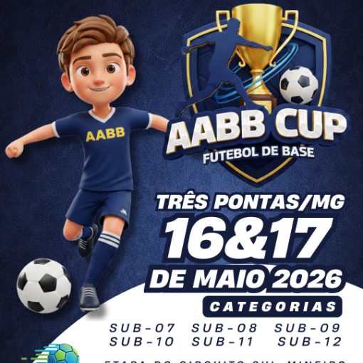 Event cover AABB Cup Futebol de Base - Domingo 17/05/2026