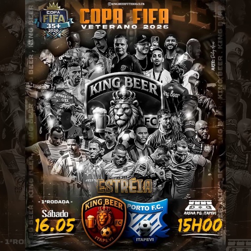 Event cover Copa Fifa - Veterano 2025 - King Beer X Porto