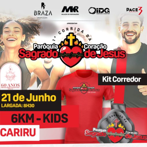 Event cover Corrida Paróquia Sagrado Coração de Jesus