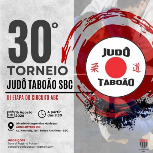 Event cover 3° ETAPA CIRCUITO ABC JUDÔ TABOÃO
