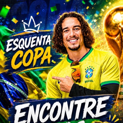 Capa do evento Movimenta Baixada E tropa do Long�o correndo para a Copa
