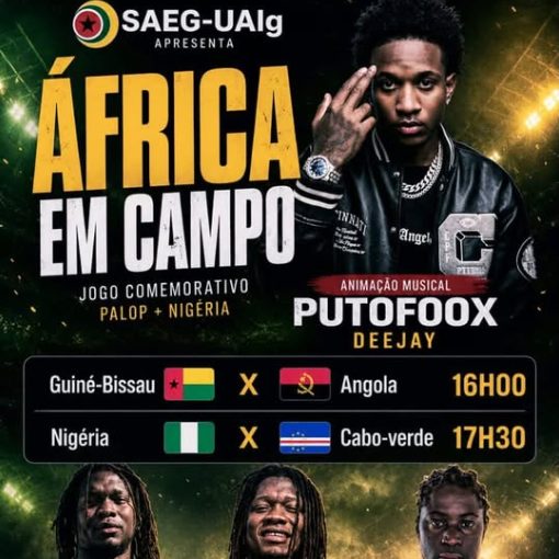 Event cover jogo comemorativo africa em campo