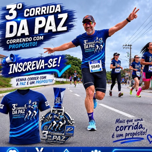 Event cover 3° Corrida da Paz