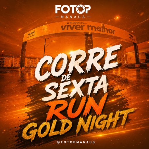 Event cover CORRE DE SEXTA RUN GOLD NIGHT 22/05/2026