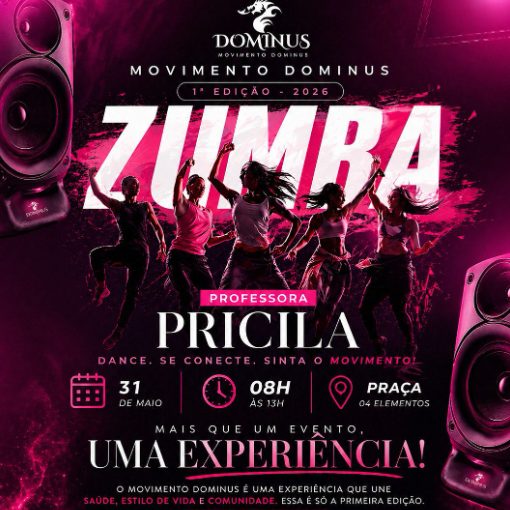 Event cover MOVIMENTO DOMINUS- EDI��O ZUMBA
