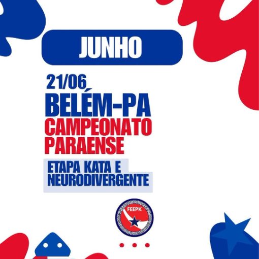 Couverture de l'�v�nement CAMPEONATO PARAENSE DE KARAT� - ETAPA KATA E NEURODIVERGENTE