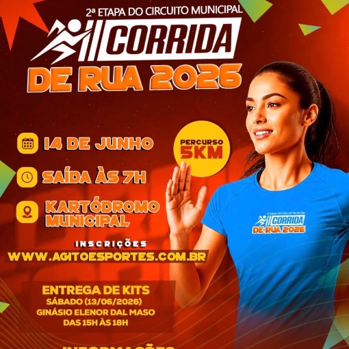Event cover 2� ETAPA CIRCUITO MUNICIPAL CORRIDA DE RUA 2026