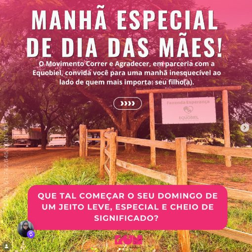 Event cover Manh� Especial de Dia das M�es